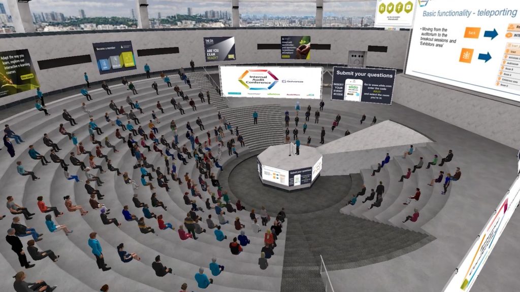 Virtual Conferences-auditorium